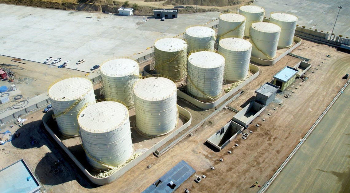 Bulk Bitumen Storage