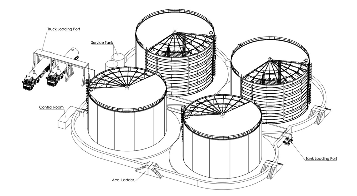 Bulk Bitumen Storage